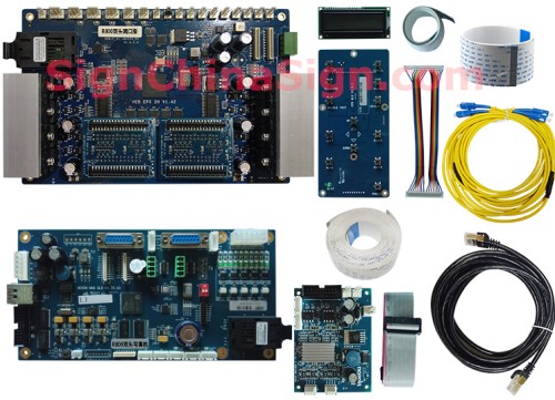 Hoson R800 boards kit with cable work for 2 pieces R800 print head — product reference