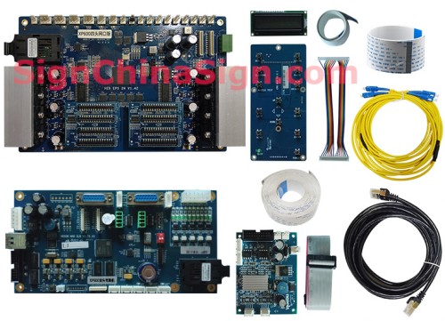 Hoson XP600 boards kit with cable work for 4 pieces XP600 Printheads — product reference
