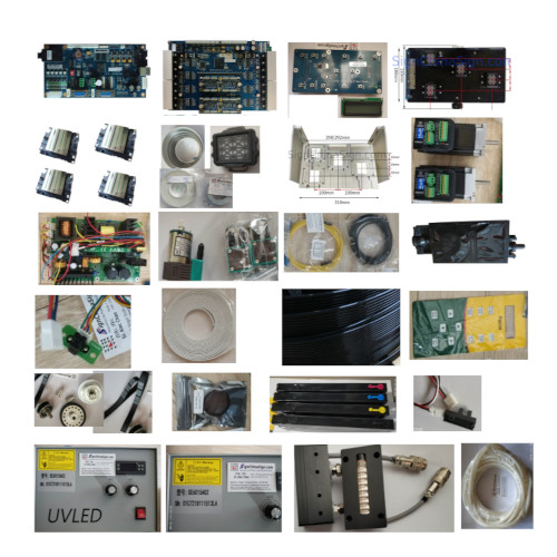 Kit i3200 UV for Upgrading Chinese Inkjet Printer with 4 pieces i3200 printheads (roll to roll style) — product reference