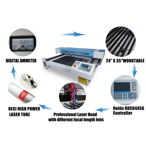 Professional Flatbed Laser Cutting Machine CM2435 — supplier technical reference