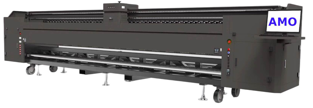 AMO Solvent Inkjet Printer AM5212K24i 5meters with 12 Konica 1024i Printhead — supplier technical reference