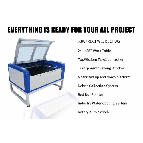 Professional Cyclone Series Laser Engraver and Cutter M6090E — supplier technical reference